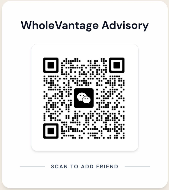 WeChat QR code to add WholeVantage Advisory as a contact